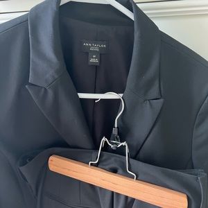 Ann Taylor Suit size 12p jacket and regular 12 for pants. NWOT